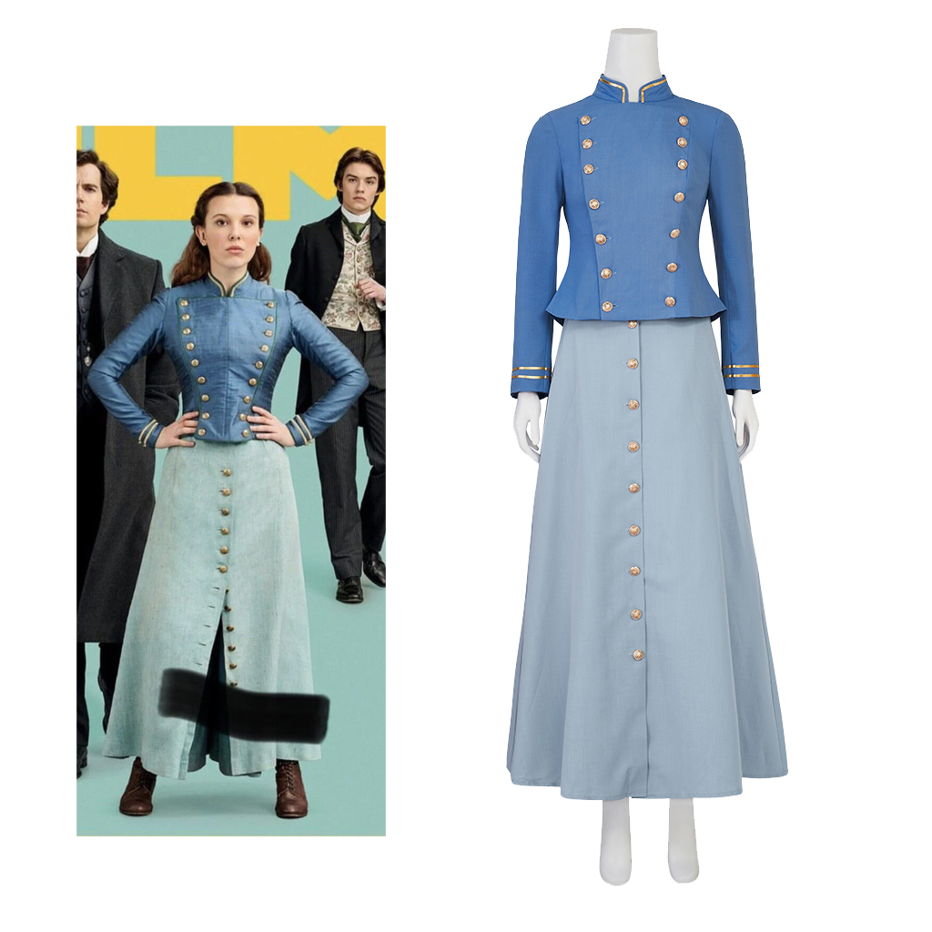 Women'S Accessories Louis Vuitton - Film Cosplay Enola Holmes 2 Costume