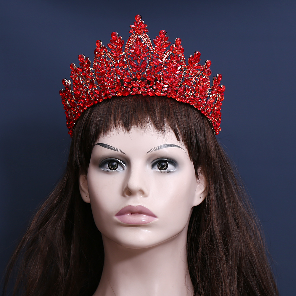 Women'S Wedding Accessories - Corona nuziale barocca europea e americana,