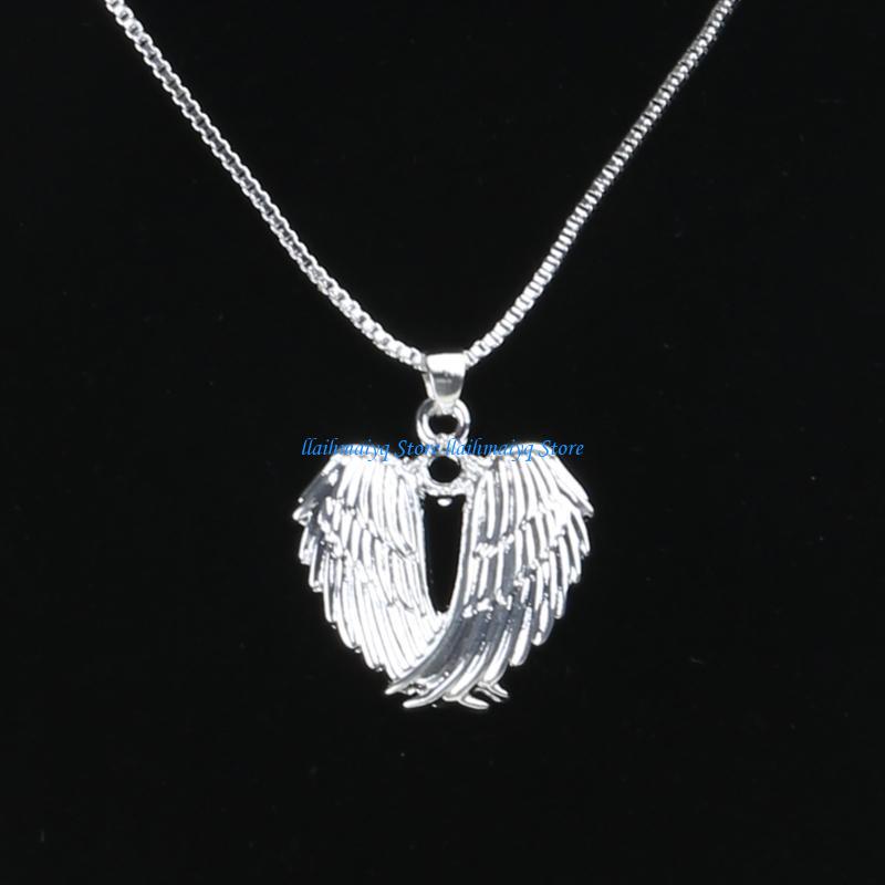 Women Accessories Meaning - 573B Collana con angeliche realizzata per