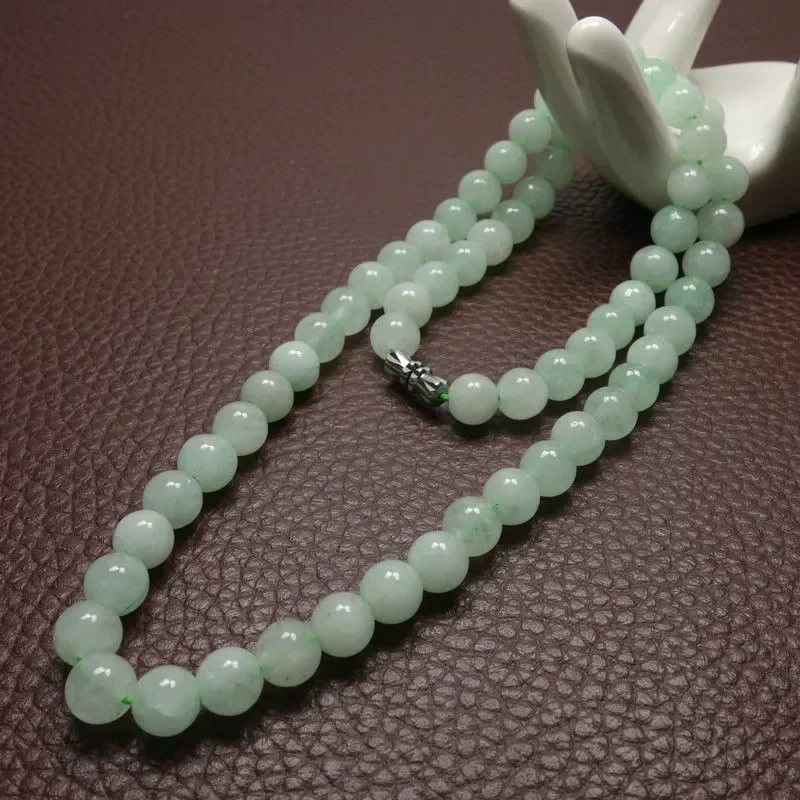 Accessories Woman - Collana di perle di giada verde