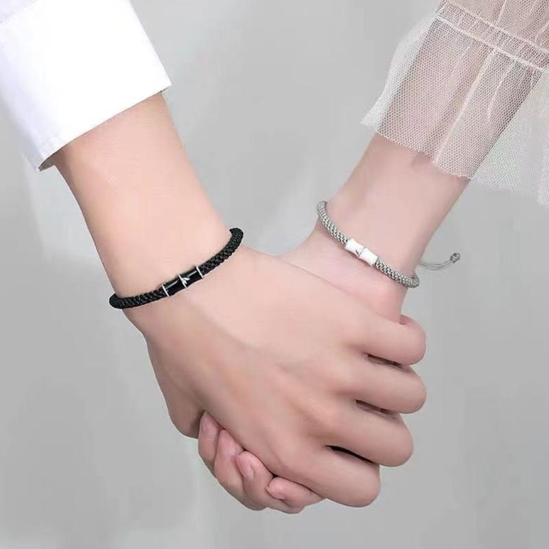 Women Accessories Meaning - 31BF Braccialetti per coppia con motivo