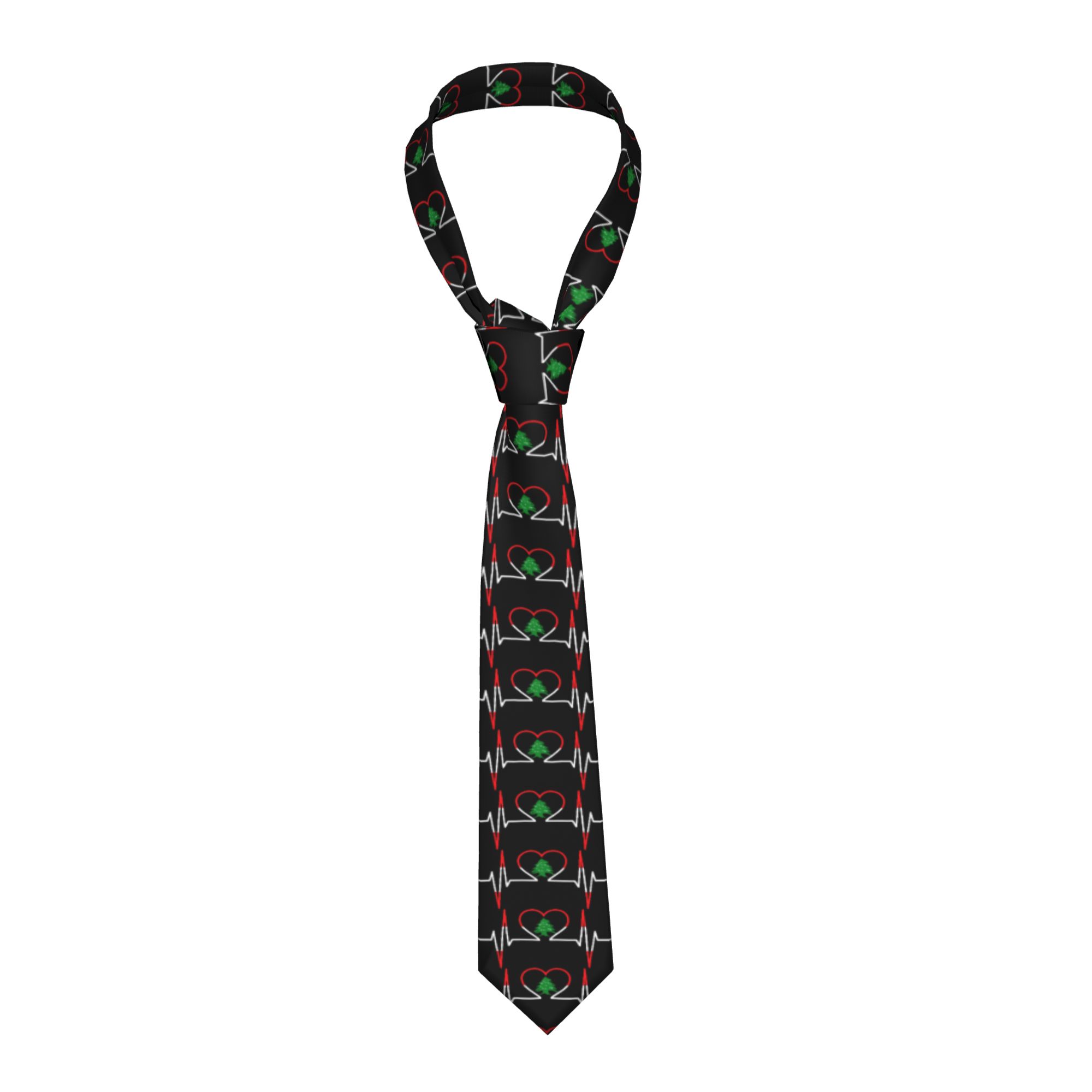 Women Accessories Lebanon - Cravatta con design a flaglia del