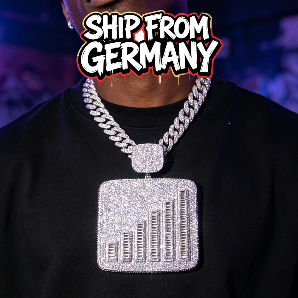 Women Accessories Meaning - Collana Hip Hop Blingbling Iced Out