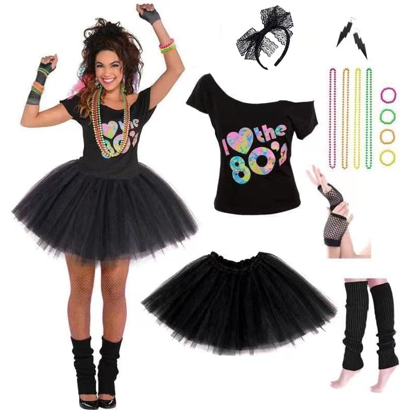 Costumi Anni '80 per Donna con - Women'S Accessories In The 80S recensione e prezzo