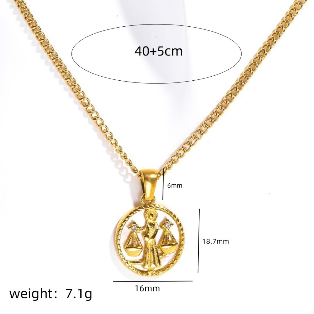 Collana con Ciondolo a Forma d - Coin Necklace Delicate recensione e prezzo