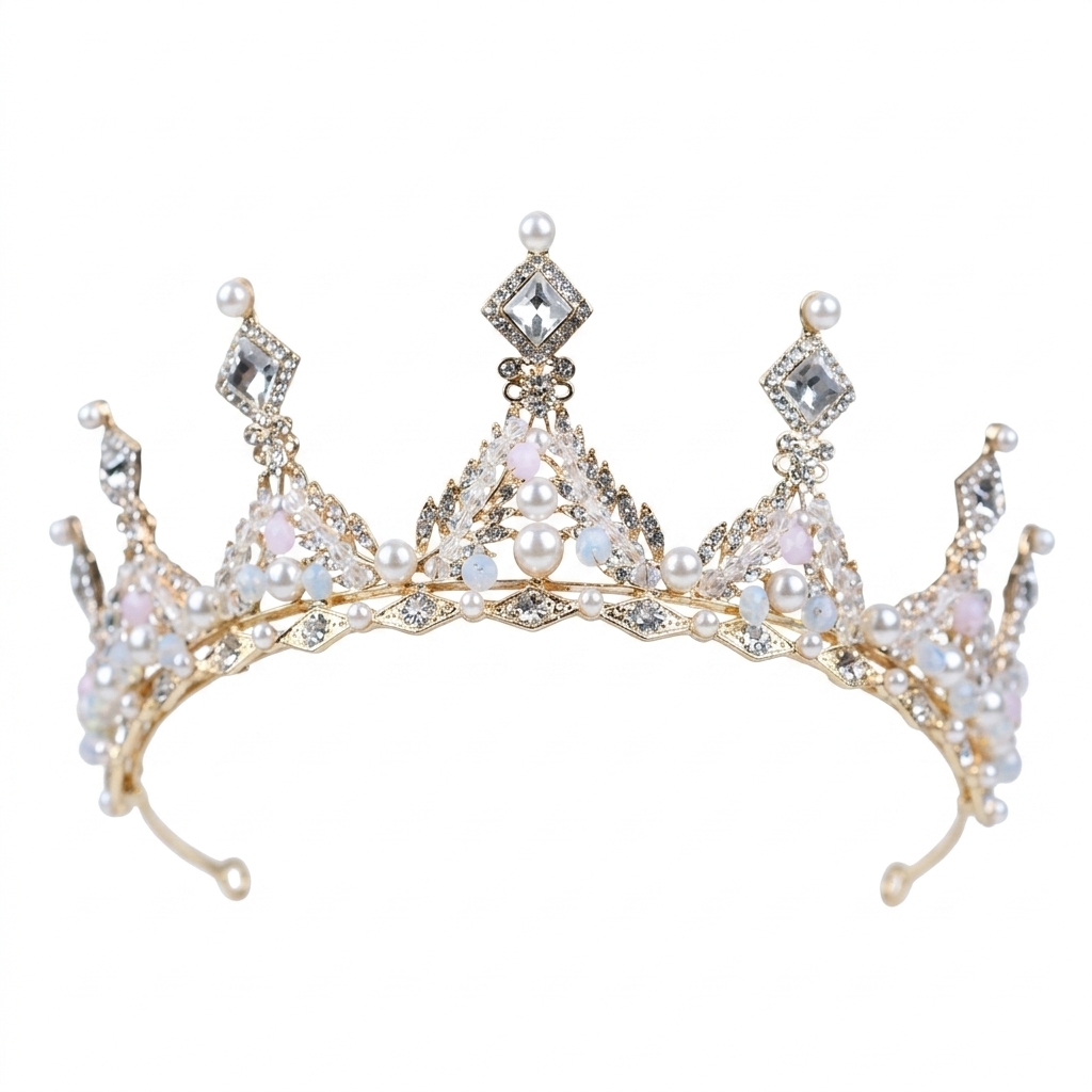 Corona Nuziale con Strass e Pe - Women'S Wedding Accessories recensione e prezzo