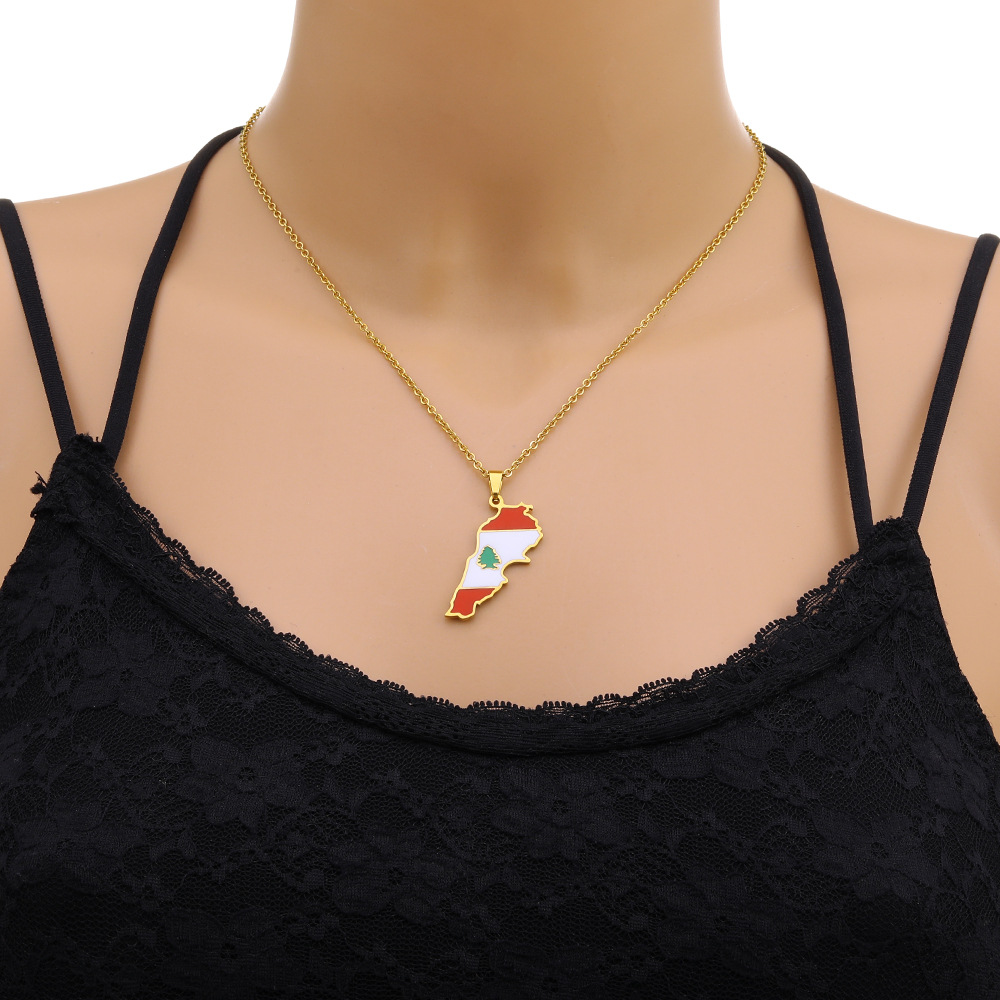 Collana con ciondolo goccia d' - Women Accessories Lebanon recensione e prezzo