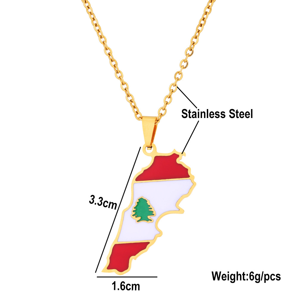 Collana con ciondolo goccia d' - Women Accessories Lebanon recensione e prezzo