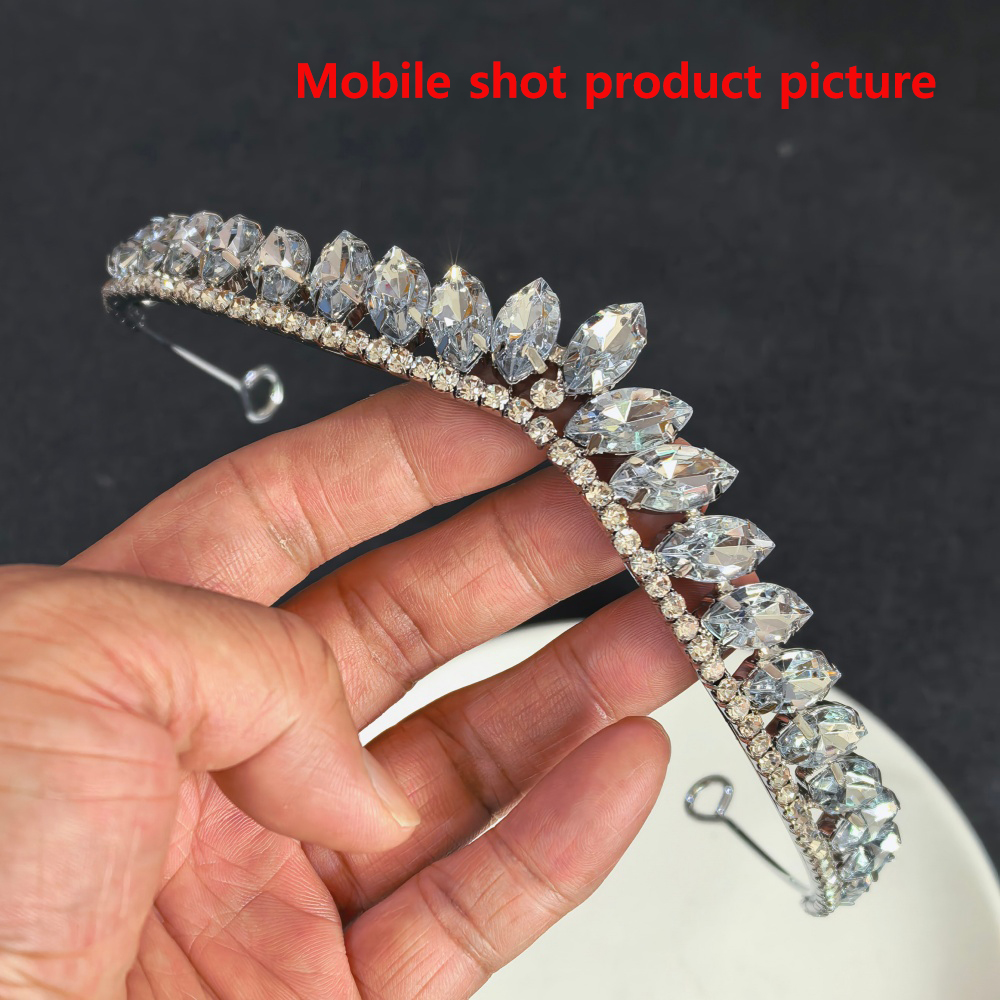 Tiare minimaliste in cristallo - Women'S Wedding Accessories recensione e prezzo